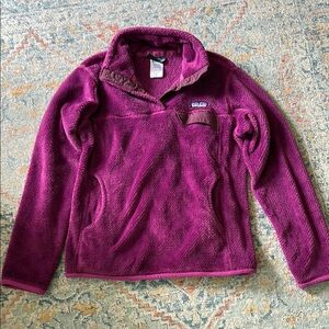 Patagonia Women's Purple Fleece Sweater